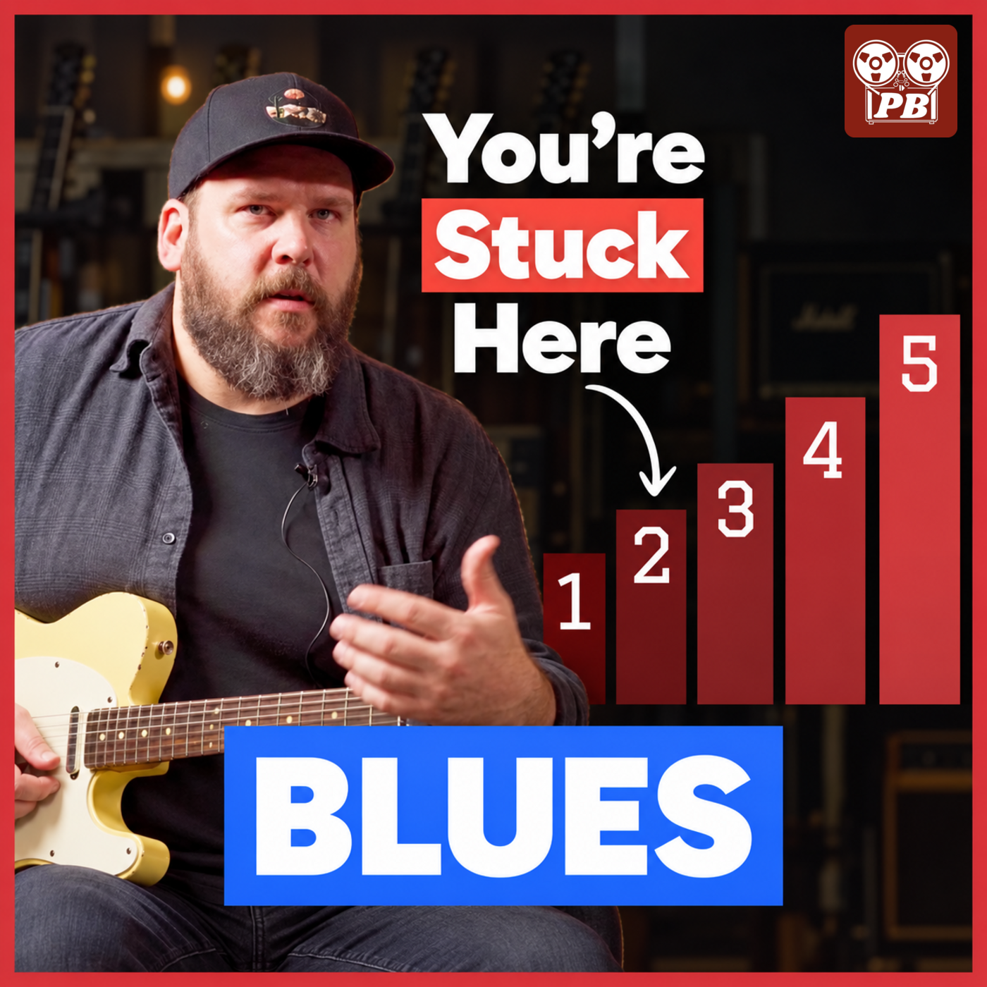 5 Levels of Blues Guitar (Complete Masterclass w⧸ Jack Ruch) episode artwork